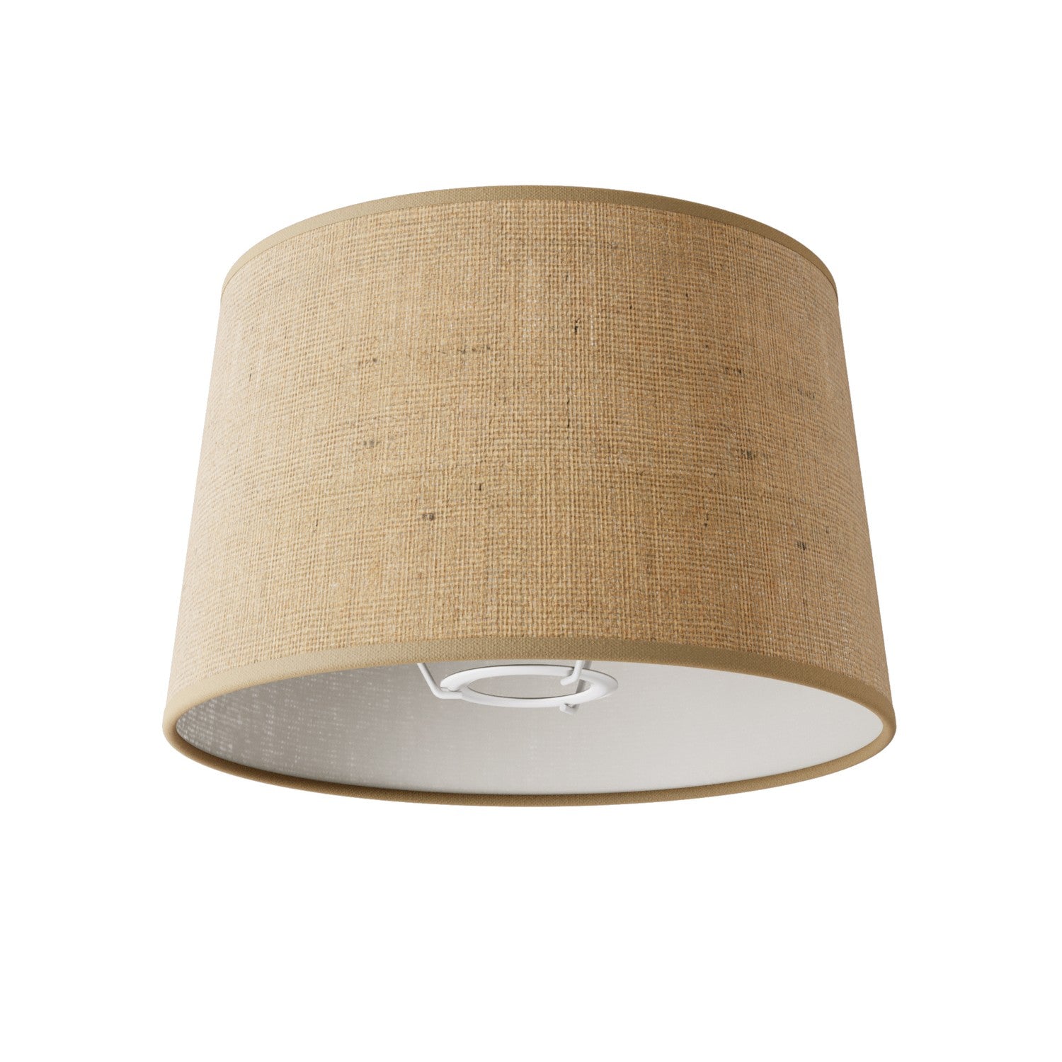 Paralume Athena con attacco E27 per lampada da tavolo - Made in Italy - Juta naturale