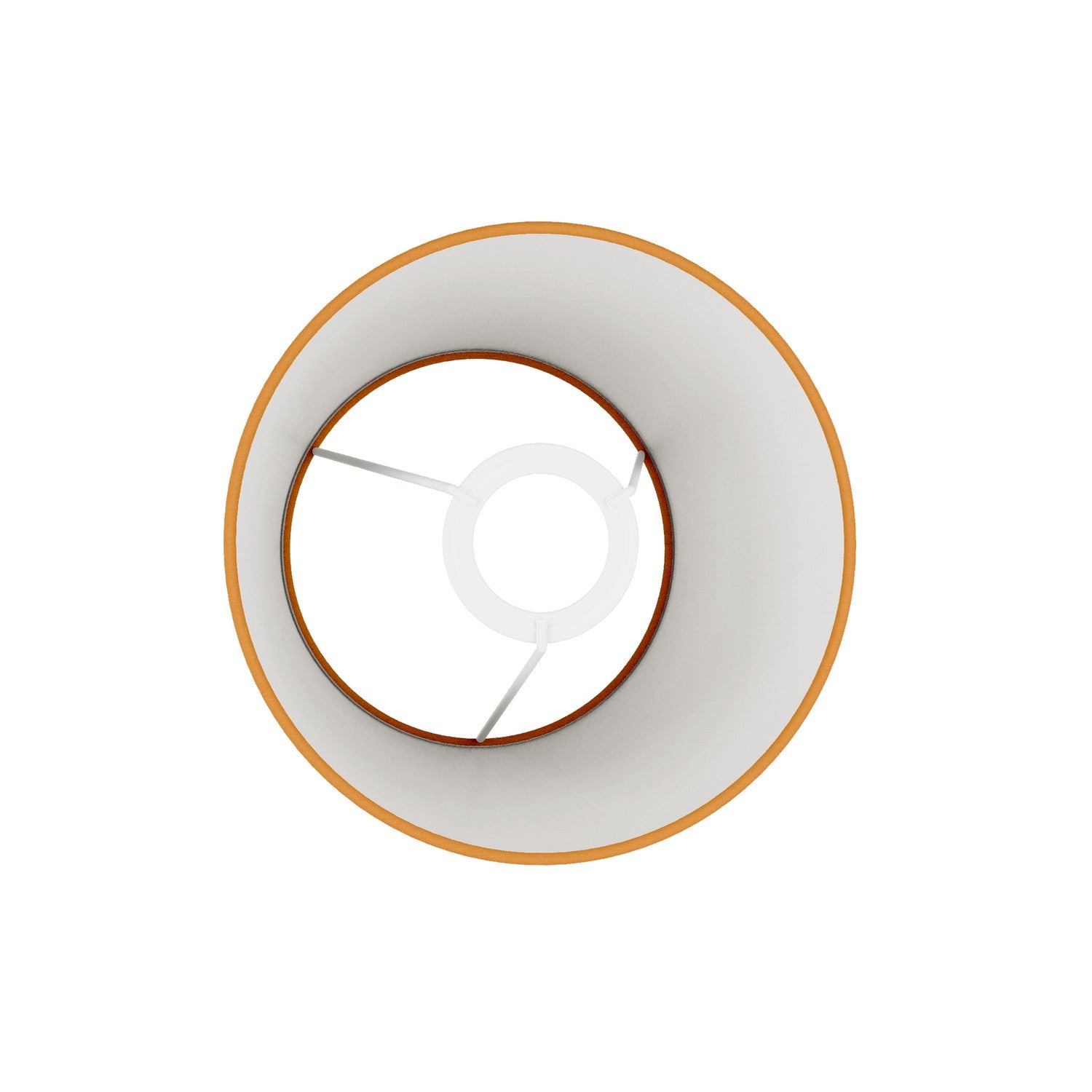 Paralume Impero S con attacco E27 per lampada da tavolo o applique - Made in Italy - Teletta Mandarino