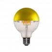 Globo G95 Guld Halvsfär LED-lampa 7W E27 Dimbar 2700K