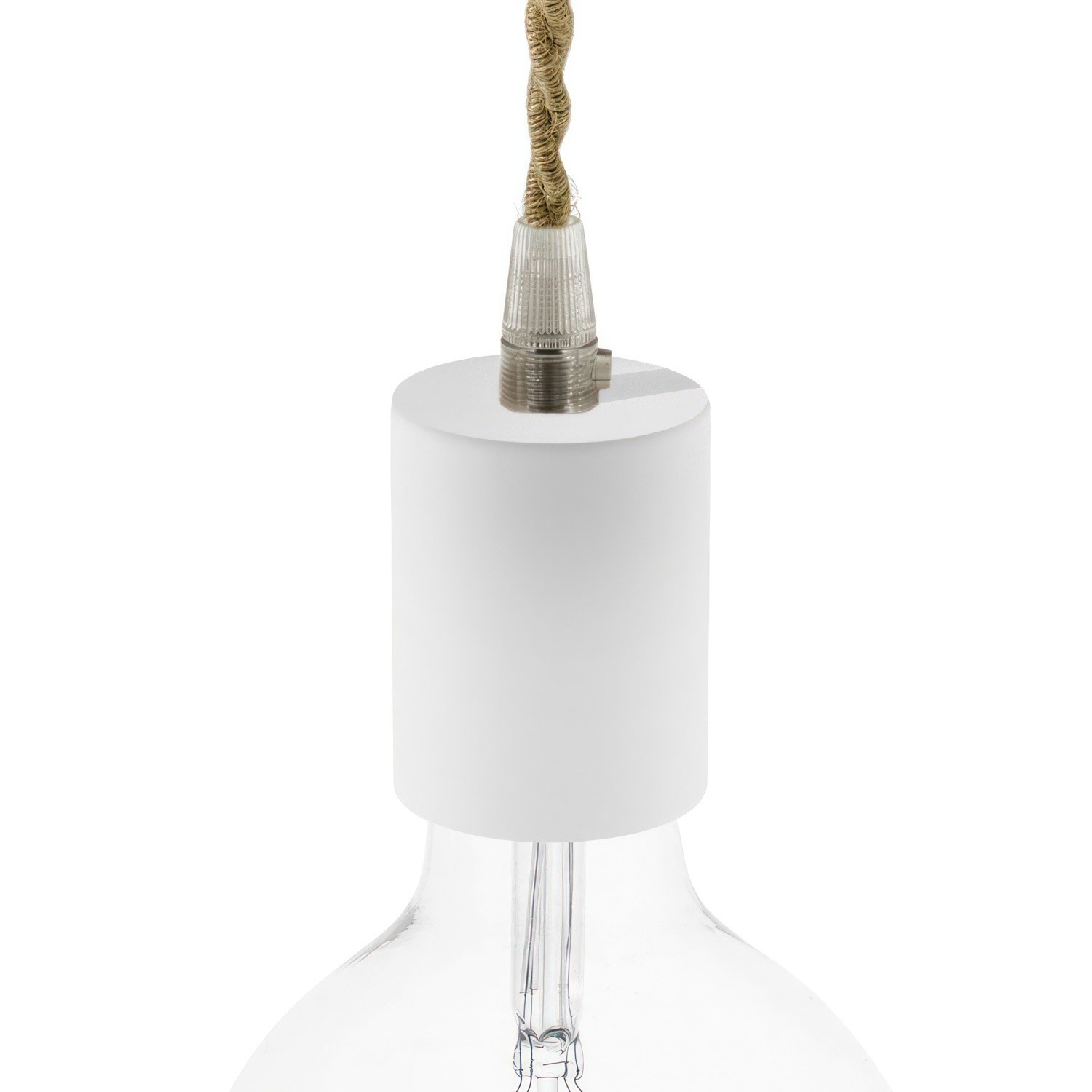 Kit lamphållare E27 i trä