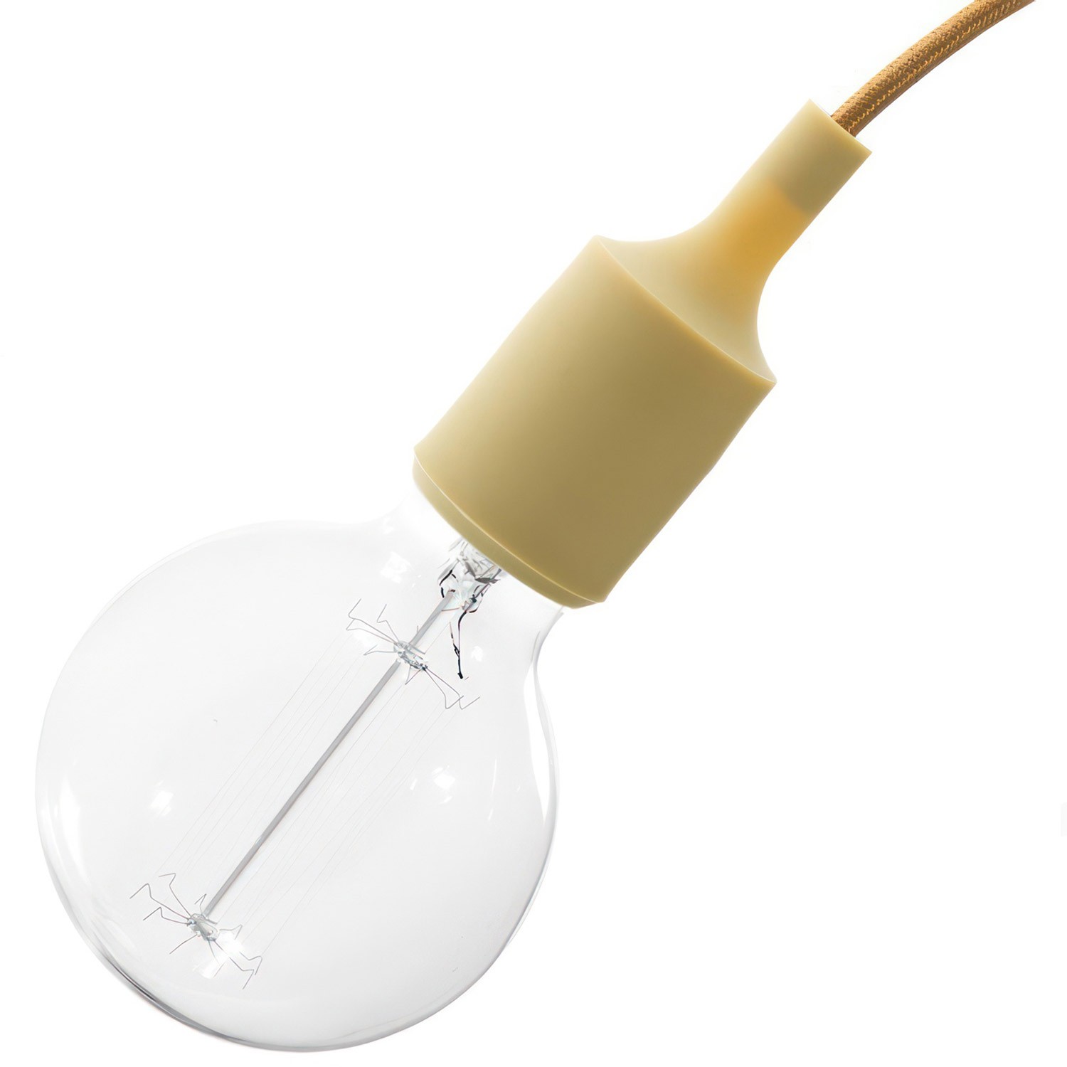 Kit lamphållare E27 i silikon