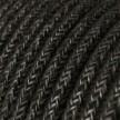 Spider - Pendellampa med 6 fall Tillverkad i Italien komplett med textilkabel - metallfinish
