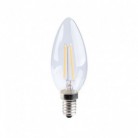 Olivia LED-lampa transparent glödtråd 6W E14 2700K