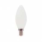 Olivia Milky LED-lampa glödtråd 6W E14 2700K