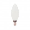 Olivia Milky LED-lampa glödtråd 6W E14 2700K