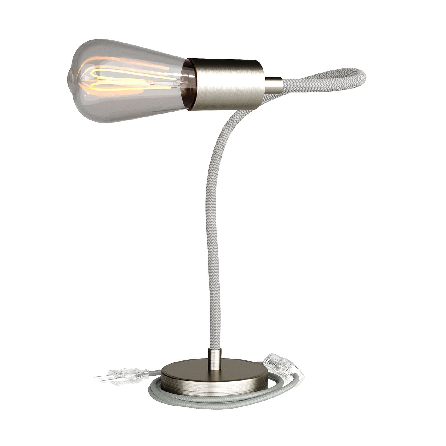 Flex flexibel bordslampa som ger diffust ljus