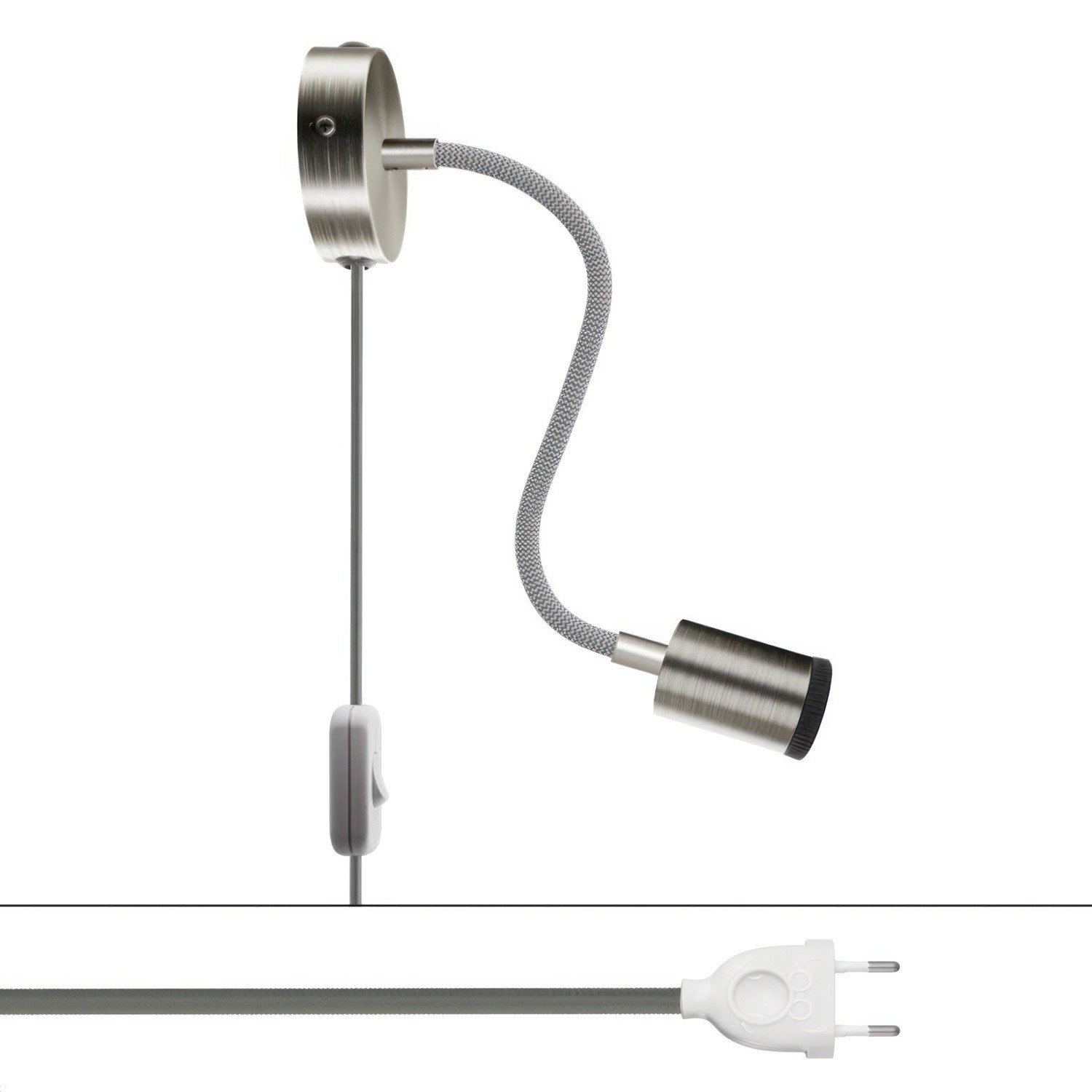 Flex 30 lampa med justerbar koppling och GU1d0 spotlight