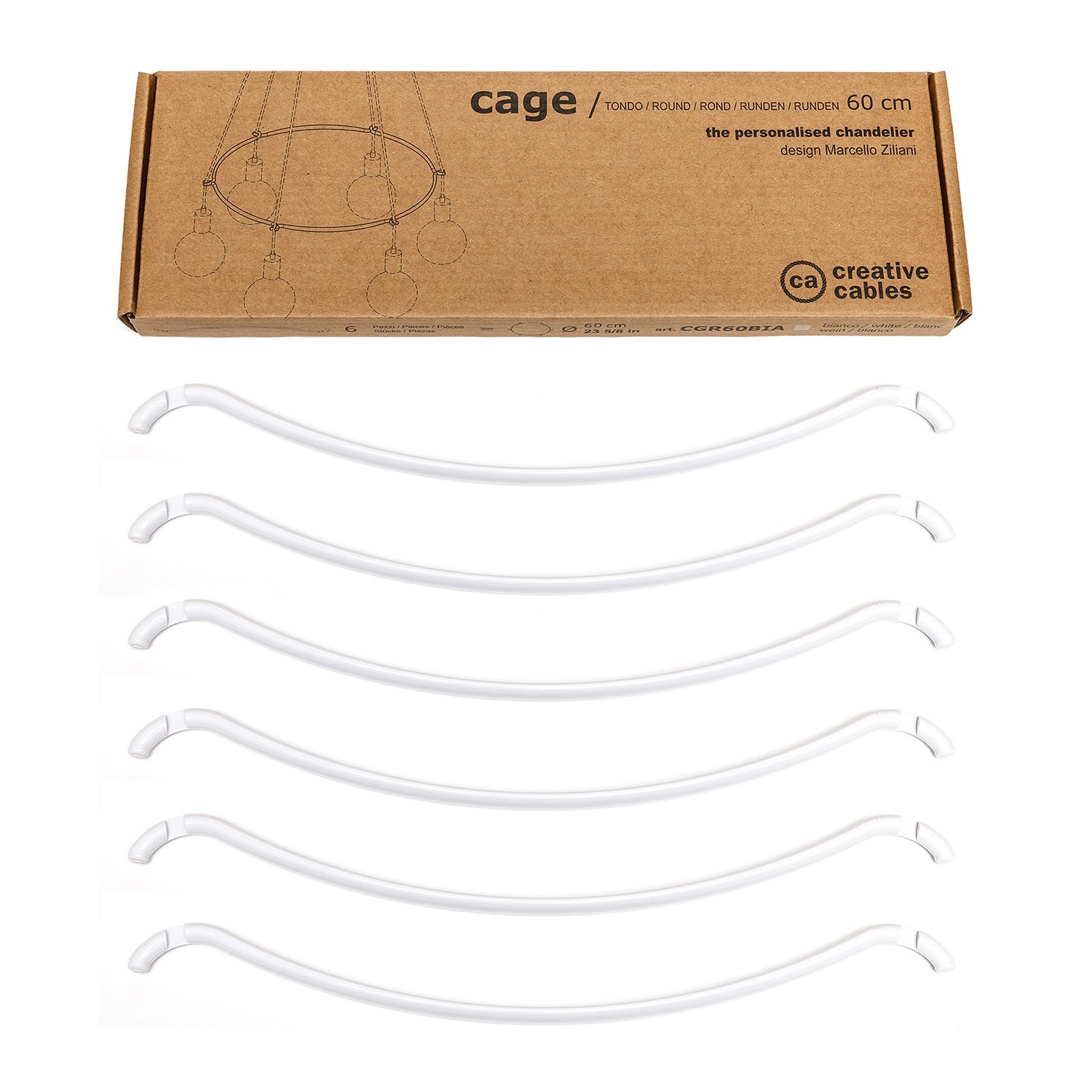 Cage Cirkle - Struktur för ljuskronor