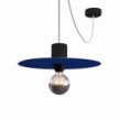 Ellepì "Solid Color" mini platt lampskärm för pendel-, vägglampor och ljusslingor, diameter 24 cm - Tillverkad i Italien