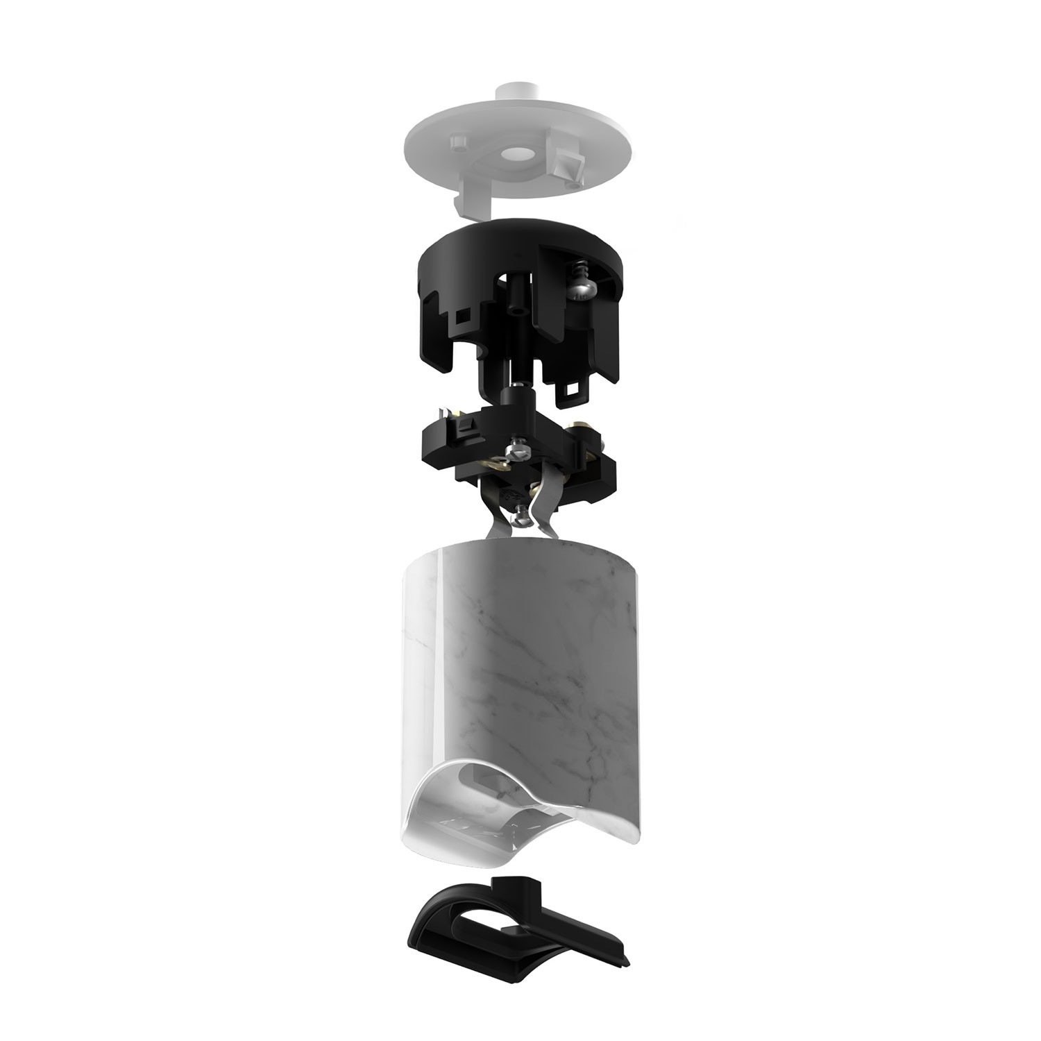 Kit esse14 lamphållare för pendellampa med S14d sockel