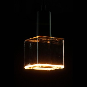 Cube Transparent LED-lampa Floating-Kollektion 4,5W Dimbar 2200K