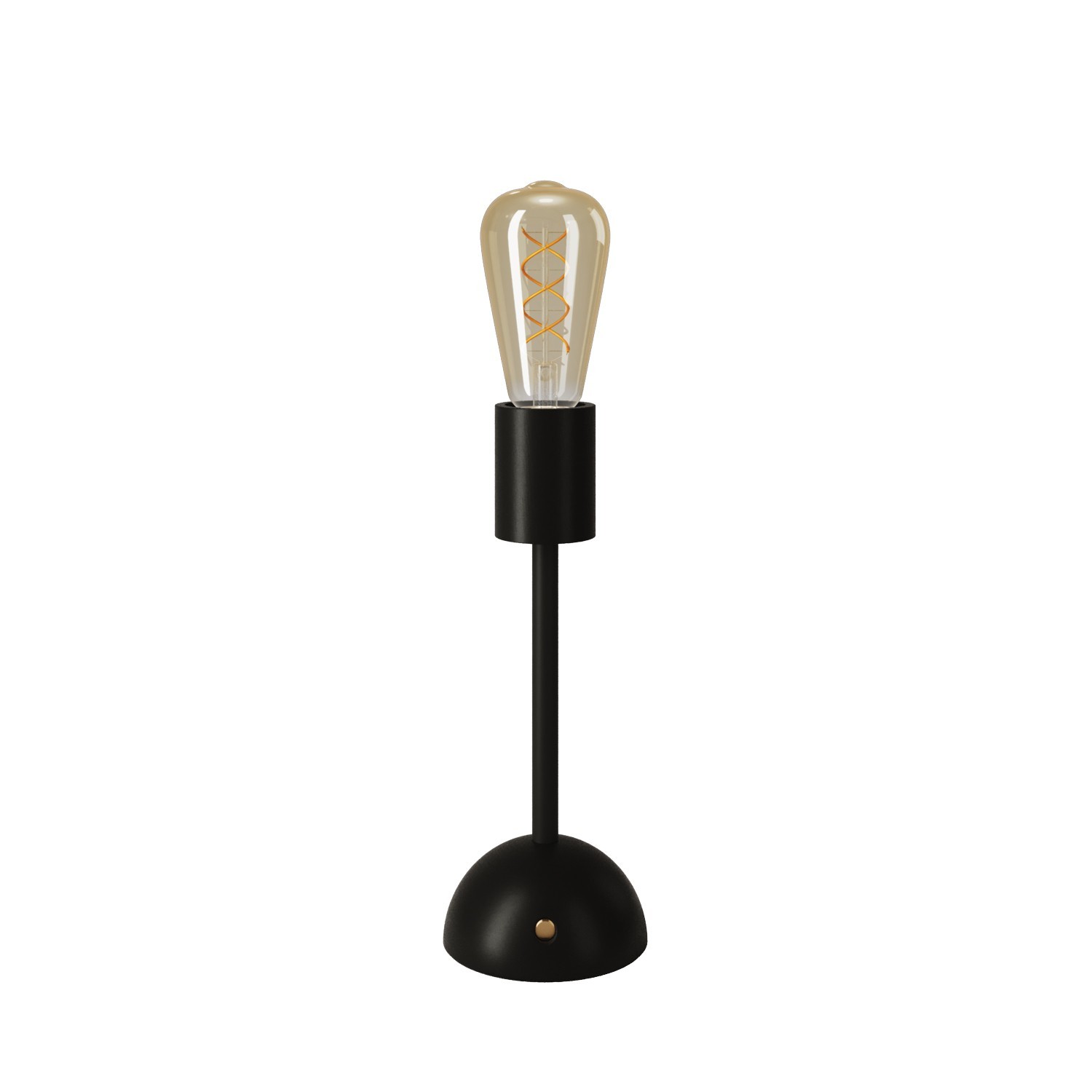 Cabless02 bärbar och uppladdningsbar lampa med Edison gyllene ljuskälla