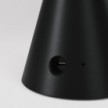 Cabless11 bärbar och uppladdningsbar lampa med droppformad ljuskälla och lampskärm