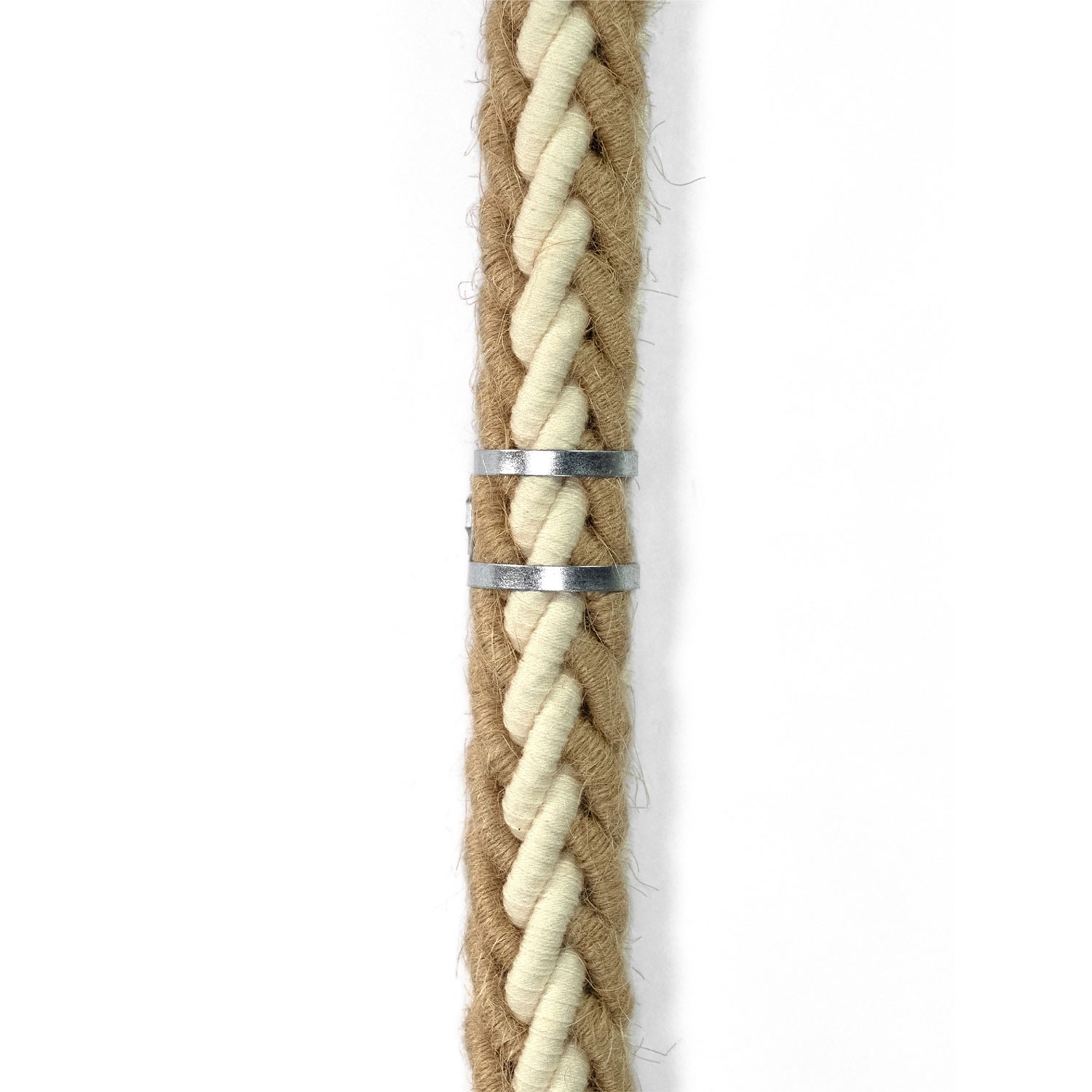 Kabelklämma i metall för repkablar med en diameter på 24 mm