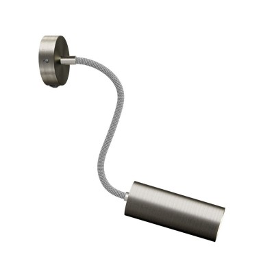 Fermaluce Flex 30 lampa med mini takkopp med strömbrytare samt spotlight med Tub-E14 lampskärm