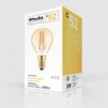 C52 Globo G45 gyllene LED-lampa Carbon Line Vertikal Filamenttråd 3,5W E14 Dimbar 2700K