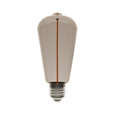 Smoky Magnetic LED-lampa Deco Line ST64 2,2W 60Lm E27 1800K - F03