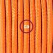 Sladdställ, RM15 Orange Viskos 1,80 m. Välj färg på strömbrytare och kontakt