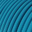 Rund textilkabel RM11 - Azurblå