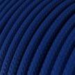 Rund textilkabel RM12 - Blå