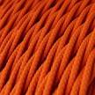 Tvinnad textilkabel TM15 - Orange