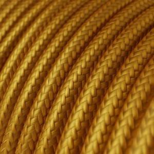 Rund textilkabel RM05 - Guld