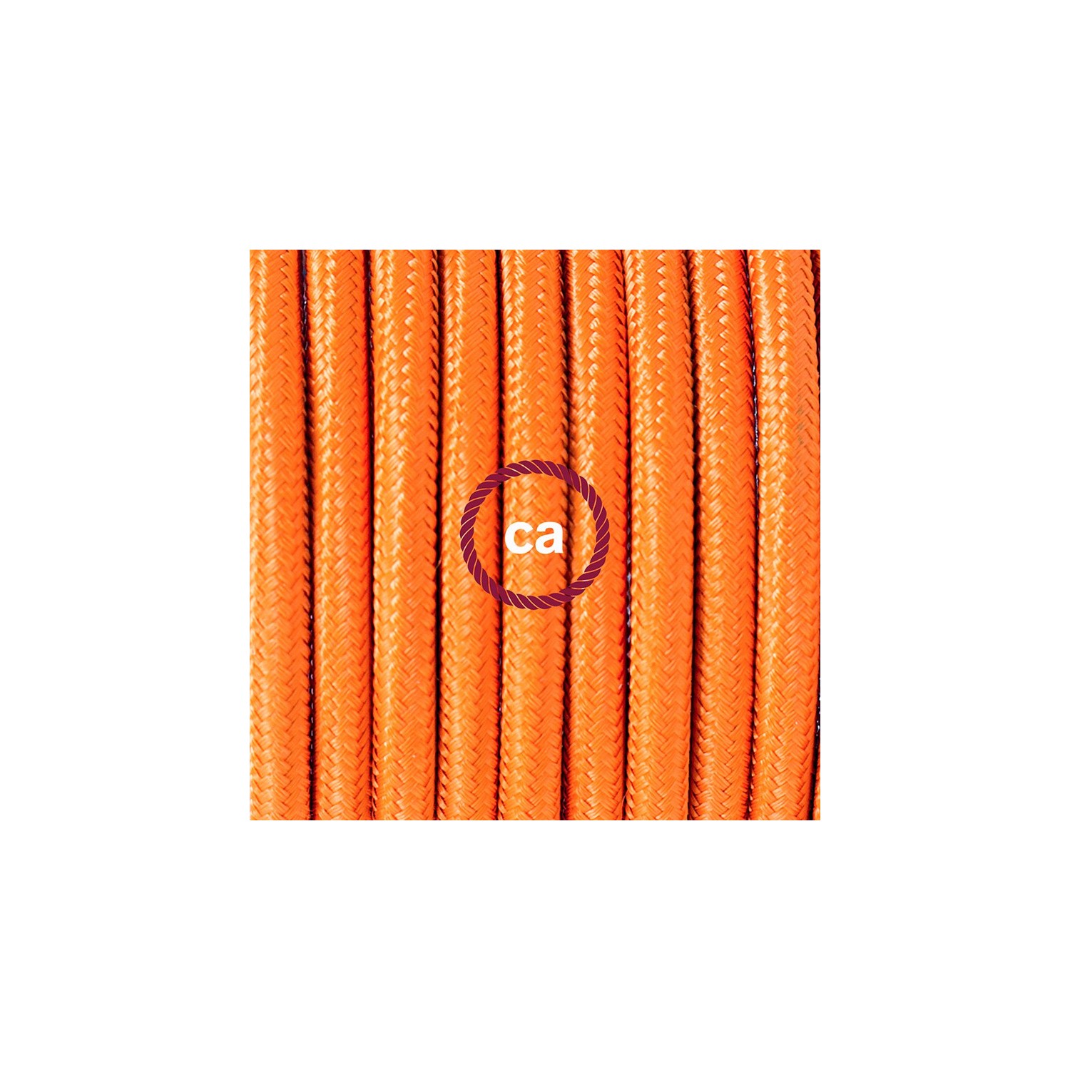 Sladdställ med fotströmbrytare, RM15 Orange Viskos 3 m. Välj färg på strömbrytare och kontakt
