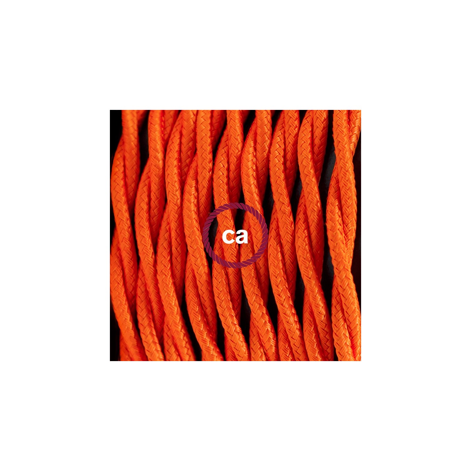 Sladdställ med fotströmbrytare, TM15 Orange Viskos 3 m. Välj färg på strömbrytare och kontakt
