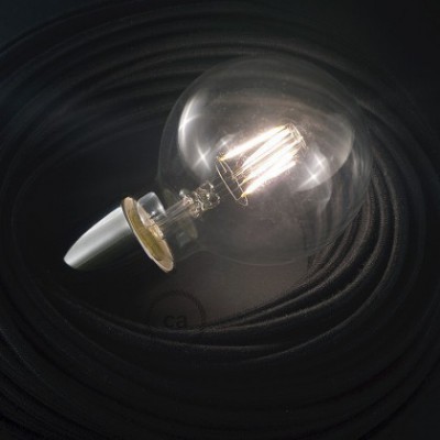 Vintage Dekorativ filament ljuskälla LED 4W G95 Globe Clear Warm Light