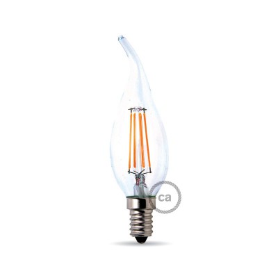 Lampa filament LED Gust of Wind 4,5W E14 Klar 2700K