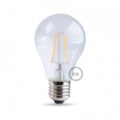 Lampa filament LED Drop 7W E27 Klar Dimbar
