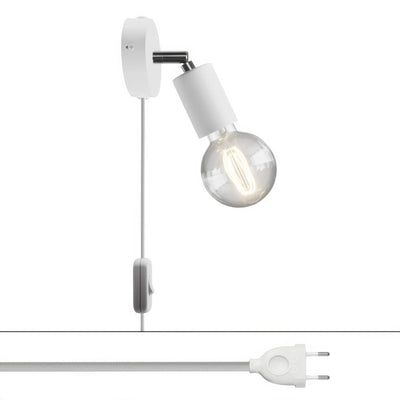 Spostaluce Snodo justerbar metallarmatur - Vit