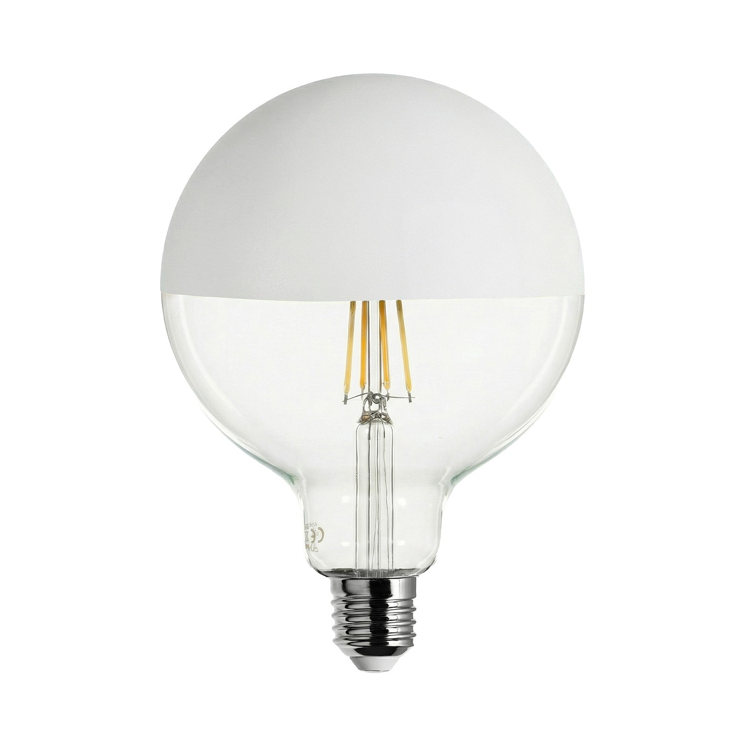 Lampadina LED Maria G125 4,8W 806Lm E27 2700K Dimmerabile - Bianco