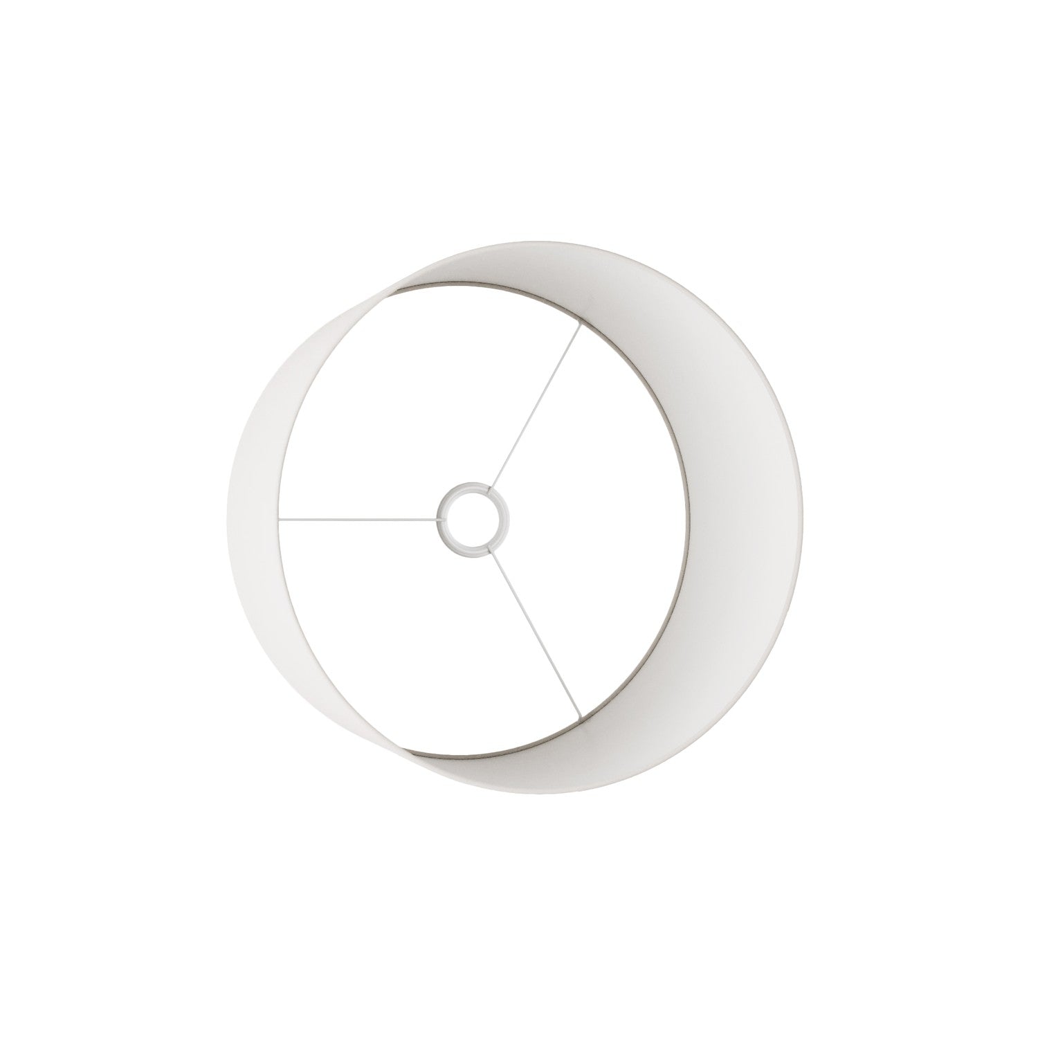 Paralume Cilindro L in tessuto con attacco E27 - Made in Italy - Arenal Sabbia