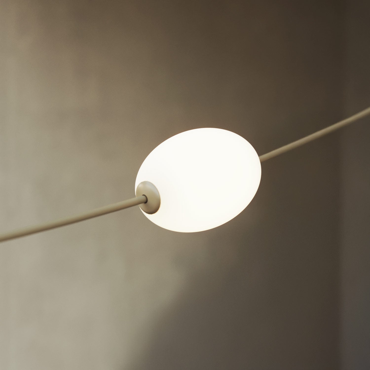 Catena luminosa 3 punti luce da esterno IP67 Verde oliva - Marina3