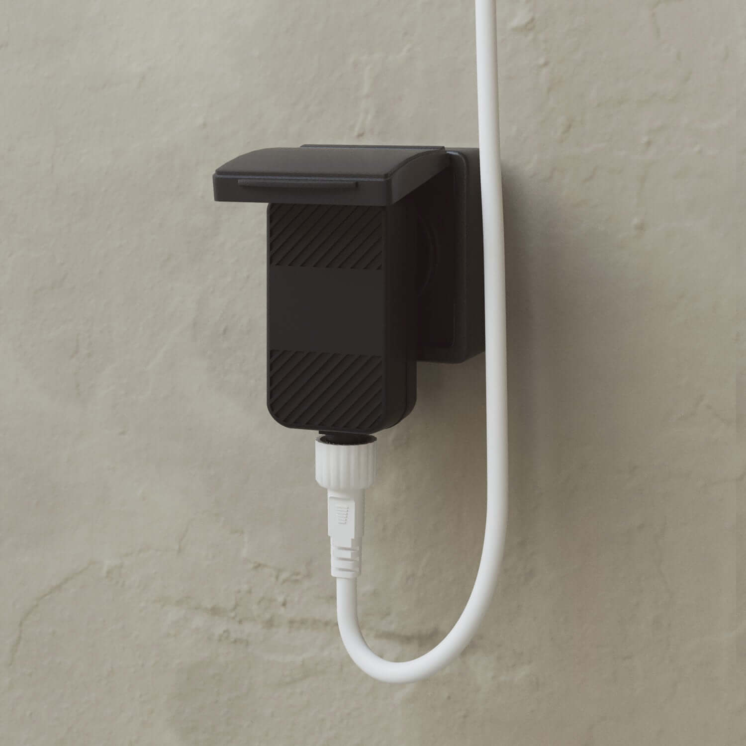 Catena luminosa 6 punti luce da esterno IP67 Bianco sabbia - Marina6