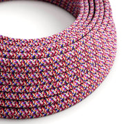 Cavo tessile per illuminazione Pixel Palette Fucsia - L'Originale Creative Cables, per valorizzare le tue lampade - RX00