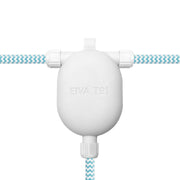 EIVA-3 Giunto a 3 vie IP65 per esterno - Sistema Modulair - Bianco