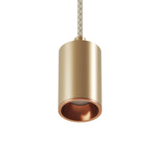 Faretto GU10 Spotlight LED Bispot - Bronzo satinato / Rame satinato