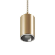 Faretto GU10 Spotlight LED Bispot - Bronzo satinato / Titanio satinato - Creative Cables