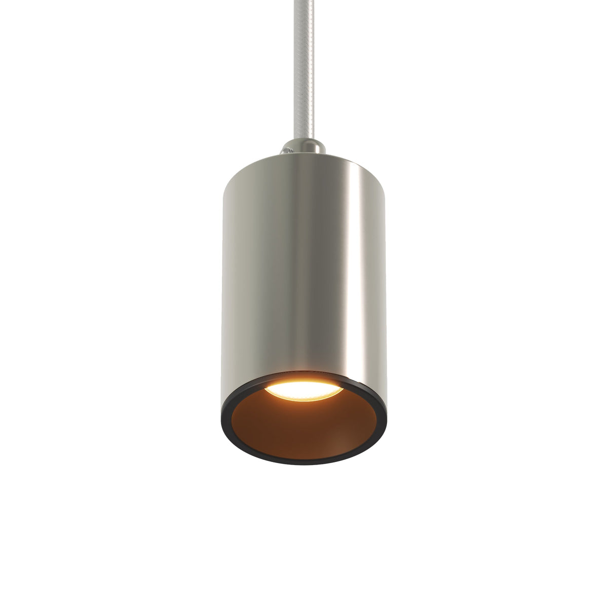 Faretto GU10 Spotlight LED Bispot - Cromo / Nero - Creative Cables