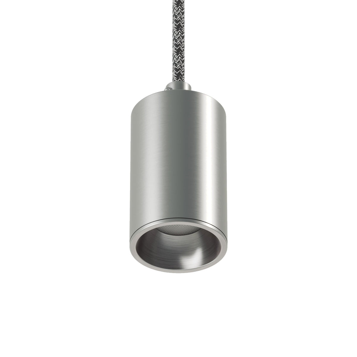Faretto GU10 Spotlight LED Bispot - Titanio satinato