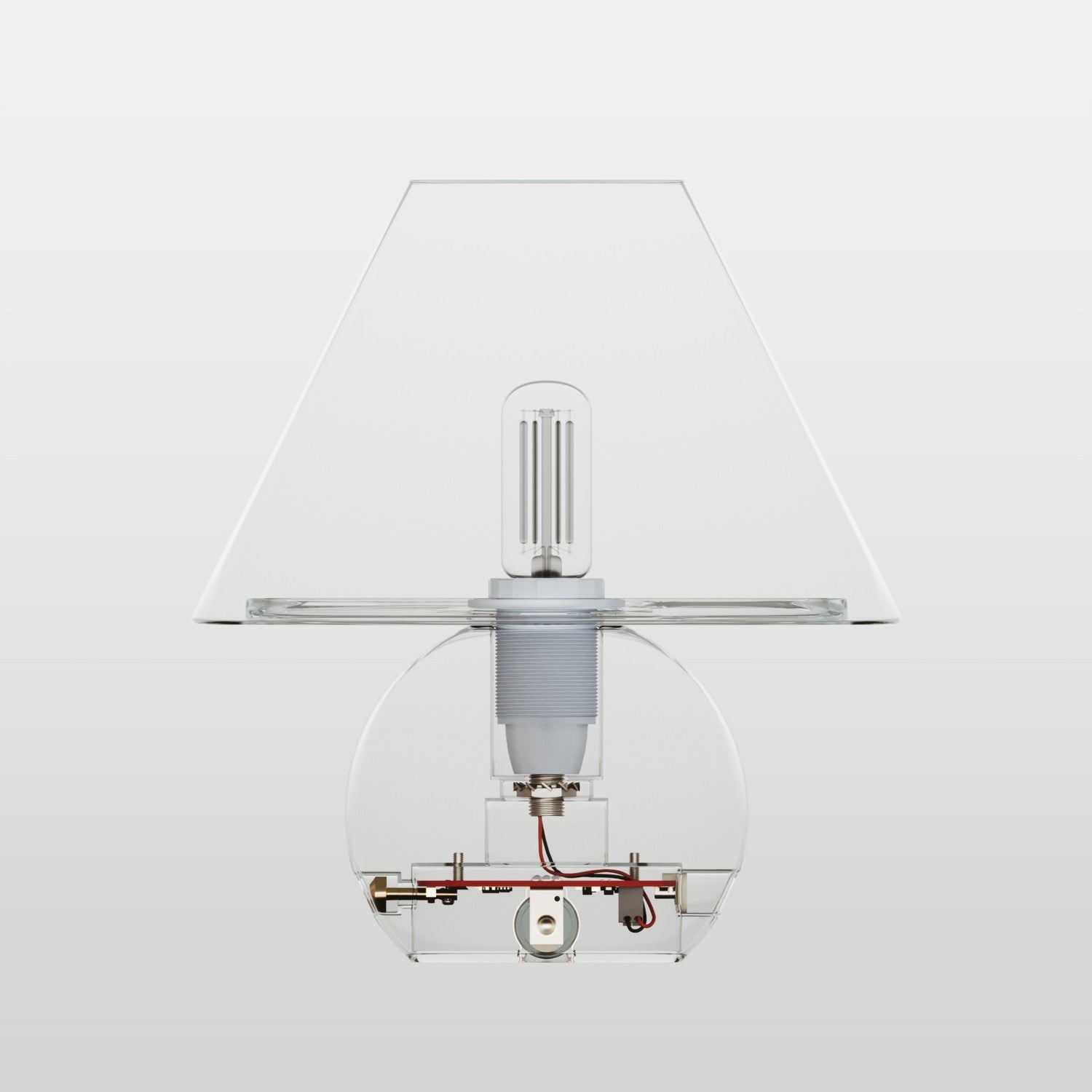 Kit elettronico per lampade a batteria 5V USB-C con portalampada E14 filettato - Bianco