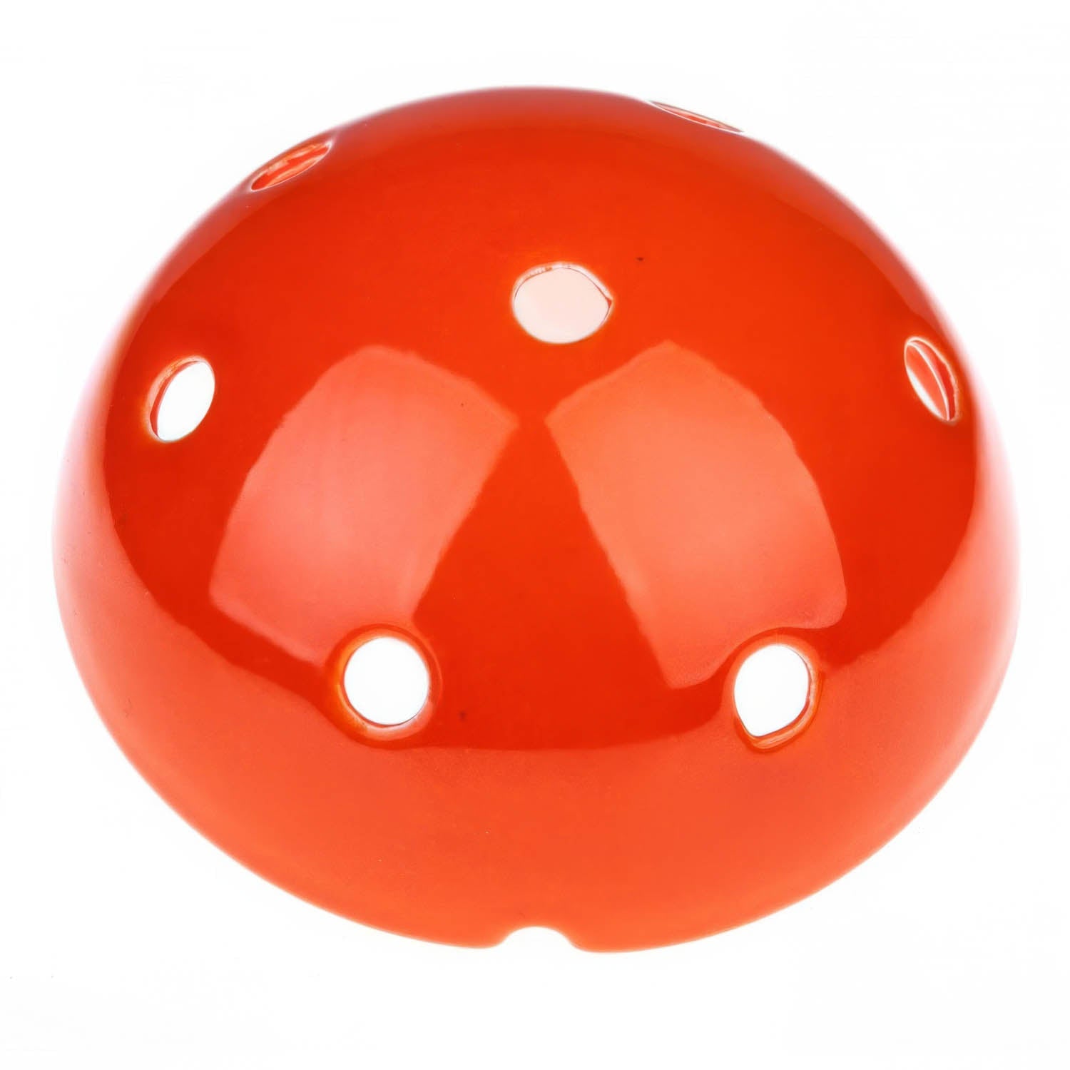 Kit rosone in ceramica a 6 fori - Arancione