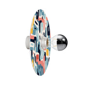 Lampada da parete o soffitto con paralume a disegni geometrici 'Kaleidoscope' Geometria 1 - Waterproof IP44