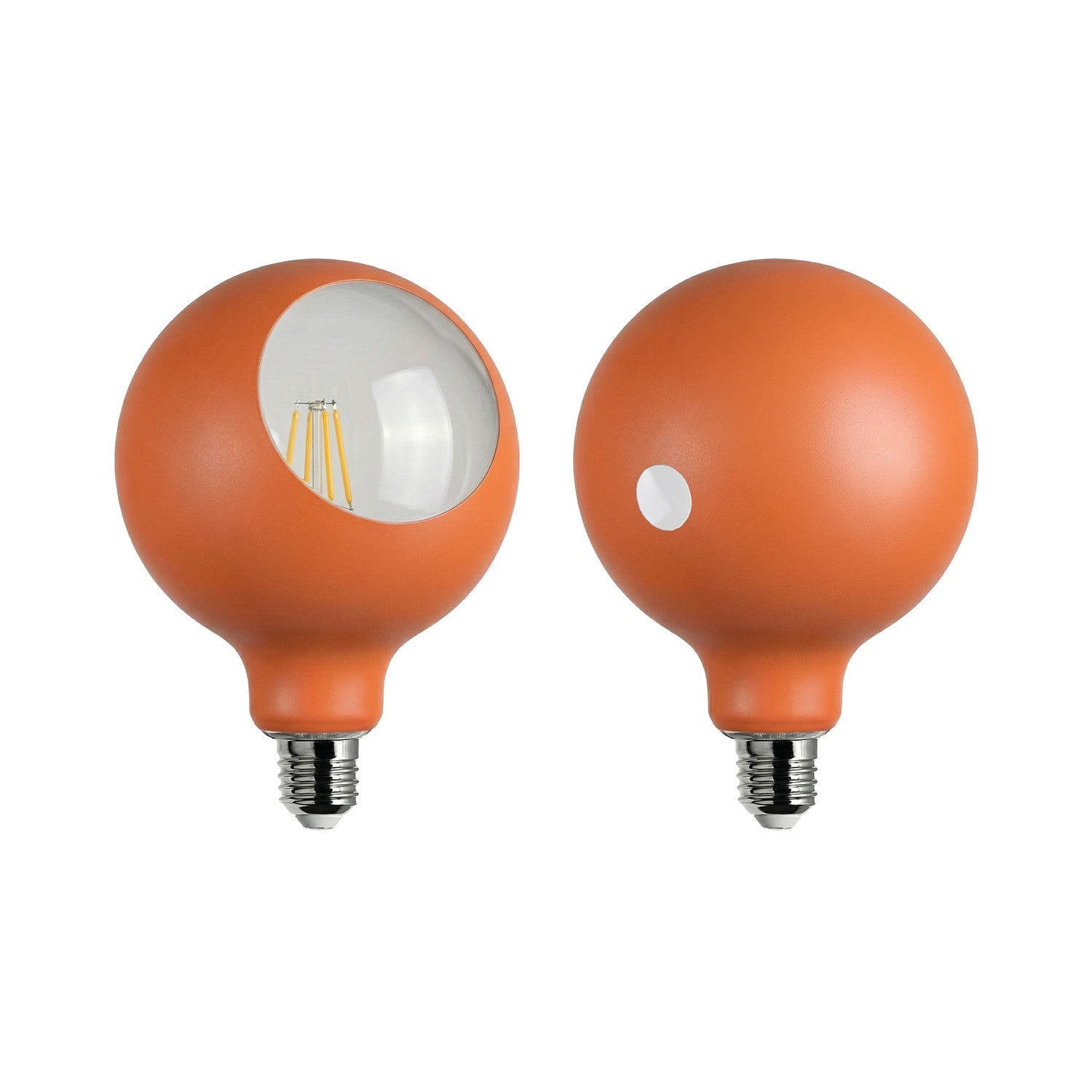 Lampadina LED Camo G125 4,8W 806Lm E27 2700K Dimmerabile - Arancione