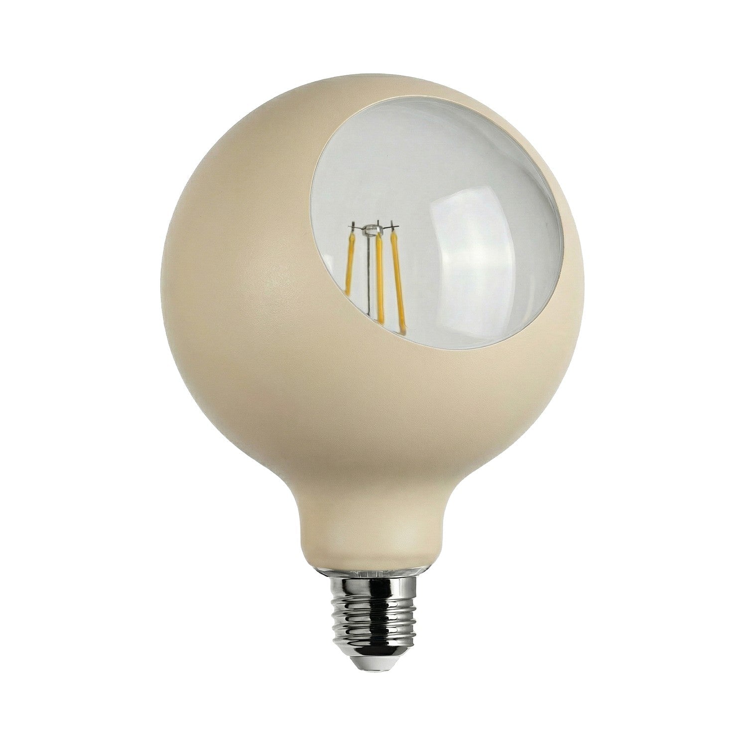 Lampadina LED Camo G125 4,8W 806Lm E27 2700K Dimmerabile - Panna