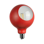 Lampadina LED Camo G125 4,8W 806Lm E27 2700K Dimmerabile - Rosso - Creative Cables