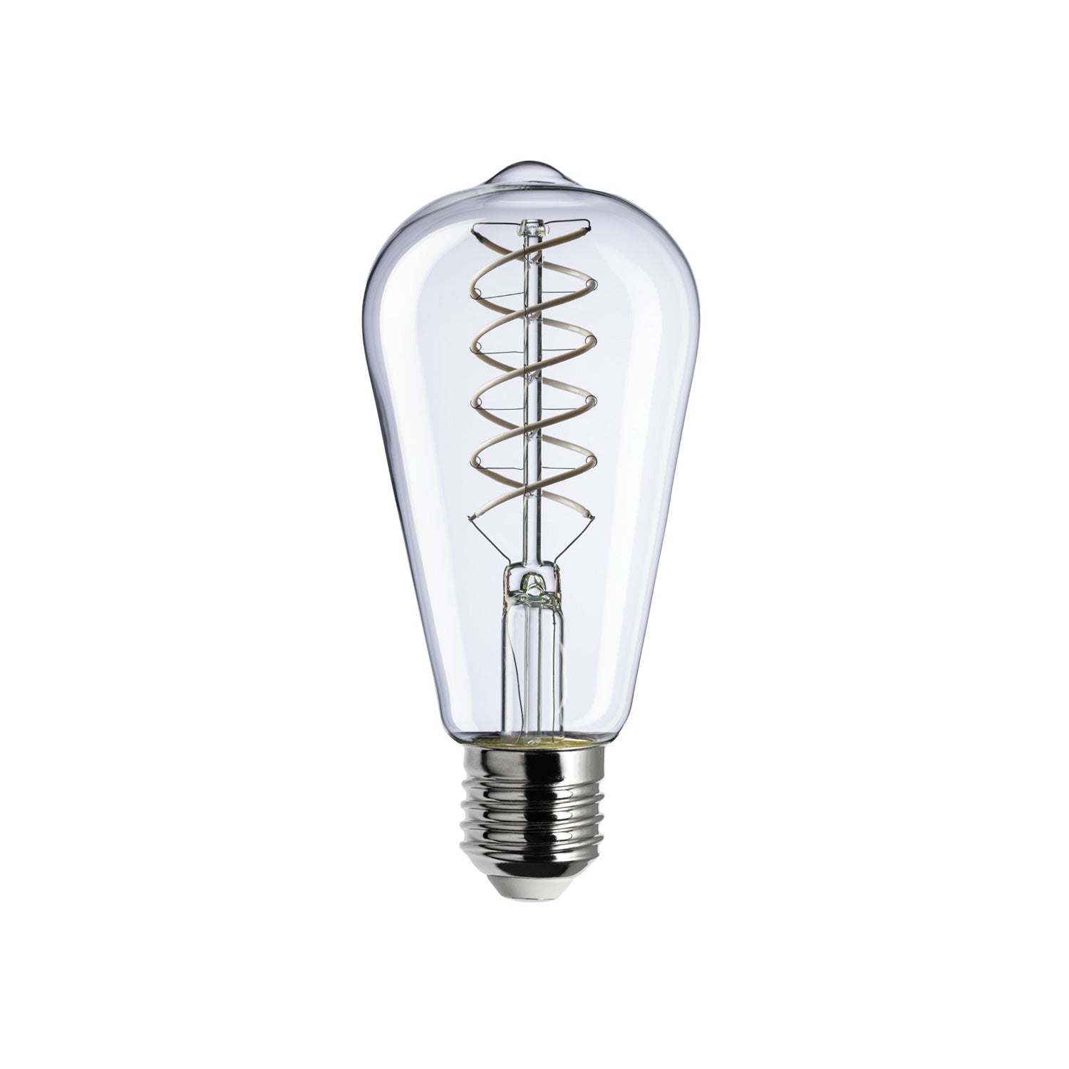 Lampadina LED Filamento Bianco Edison ST64 5,9W 500Lm E27 2700K Dimmerabile - W02