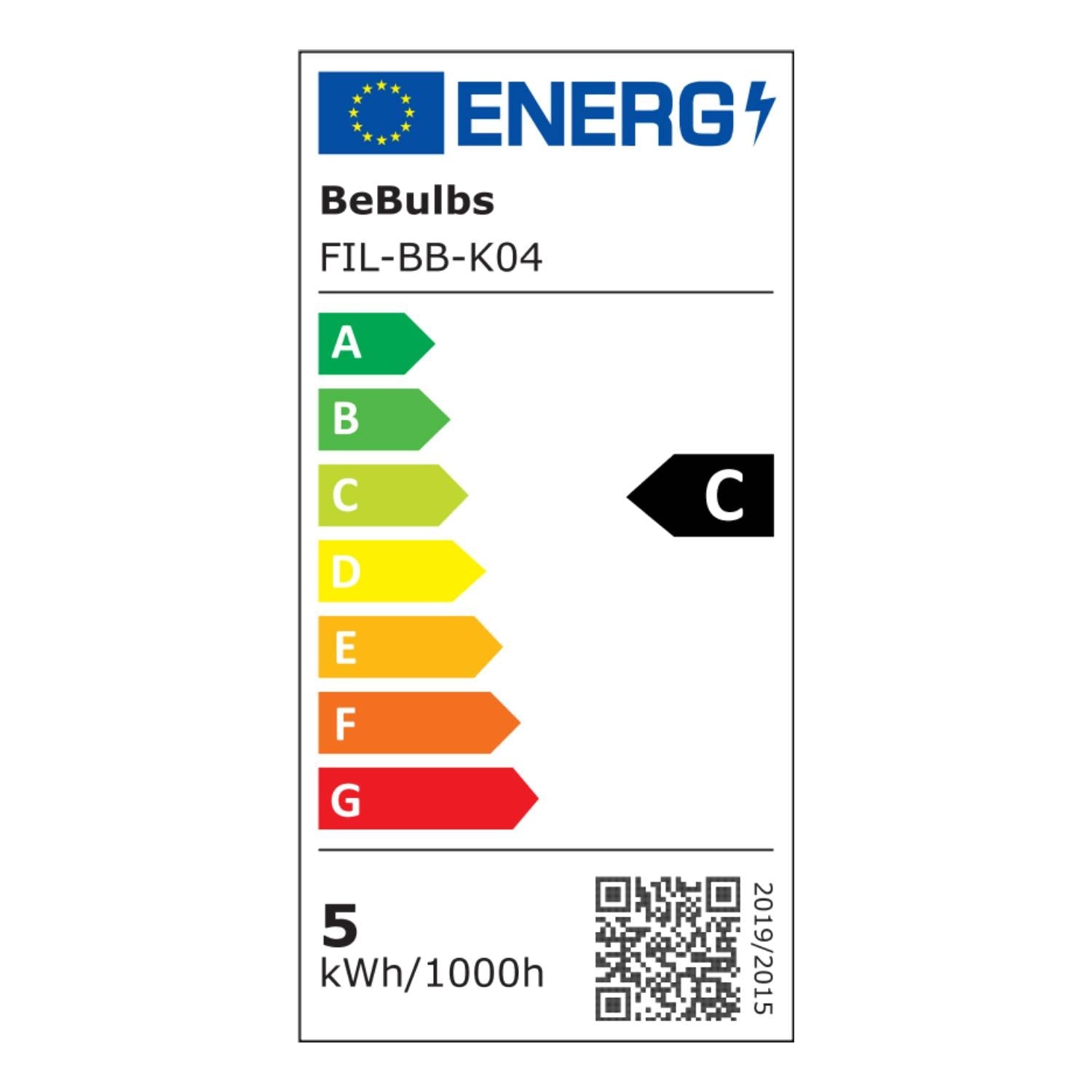 Lampadina LED Maria G125 4,8W 806Lm E27 2700K Dimmerabile - Bianco